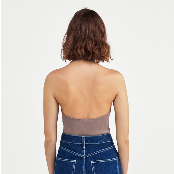 (SOLD)Zara Minimal Collection Bodysuit - Picture 3 of 8
